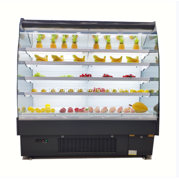 Exibição de frutas de refrigerador de refrigerador de vegetais